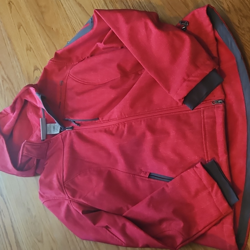 Free Country Vibrant Cranberry Jacket With Hood